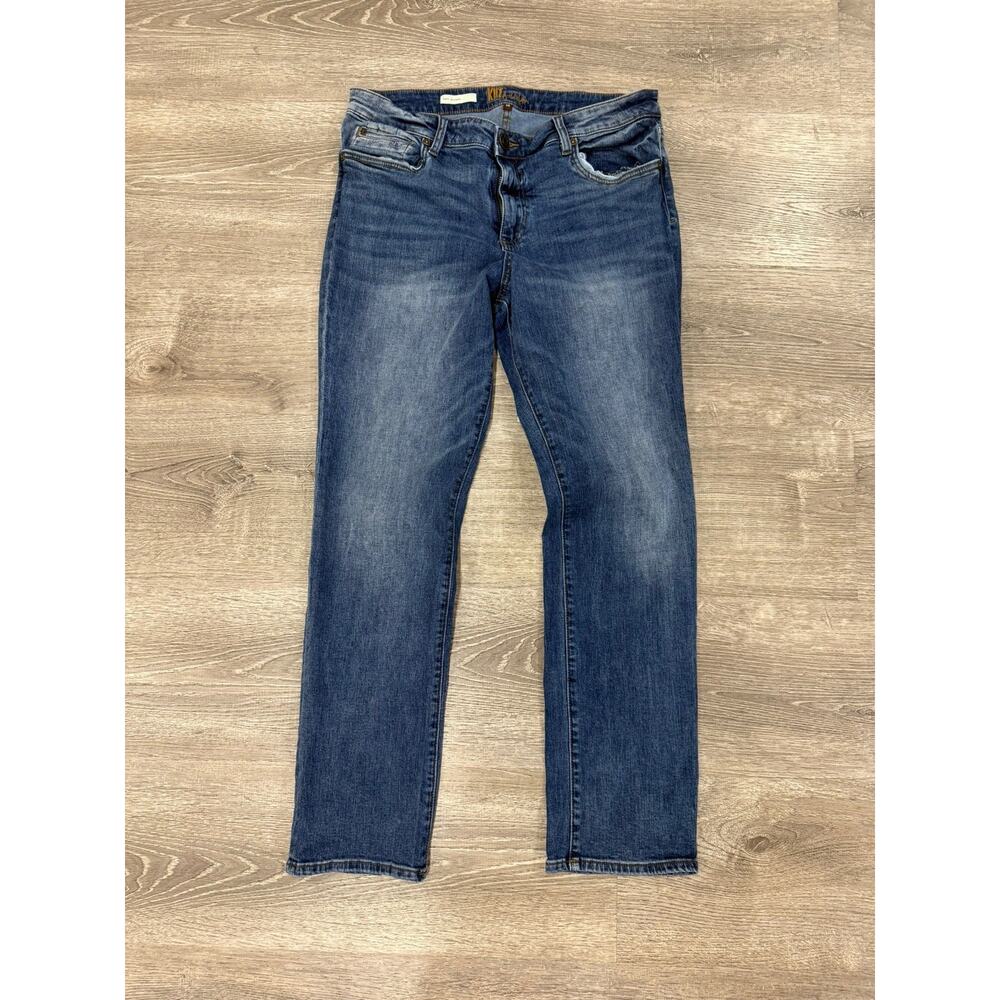 Kut From The Kloth Jeans Womens 14 Blue Katy Boyfriend Straight Leg Medium Wash